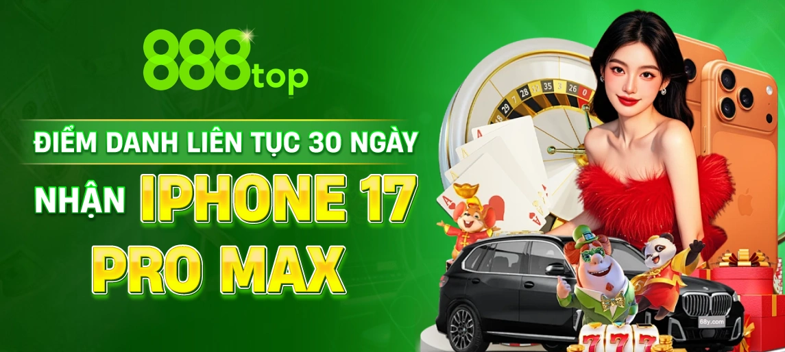 Điểm danh liên tục 30 ngày nhận iphone 17 pro max
